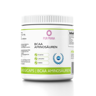 BCAA Aminosäuren 90 Tabletten, Pur Prana