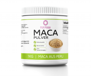 Maca Wurzel Pulver Peru - 1kg Beste Qualität, Pur Prana