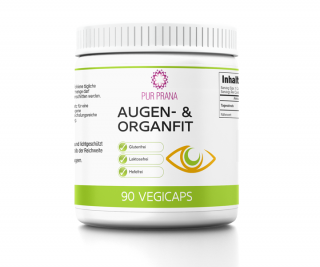 Augenfit und Organfit, 90 Vegicaps, Pur Prana