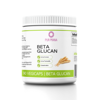 Beta Glucan 90 Vegicaps, Pur Prana